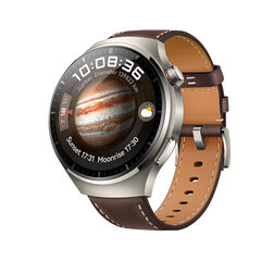 Huawei Watch 4 Pro Silver/Brown 55020AMG hinta ja tiedot | Älykellot | hobbyhall.fi