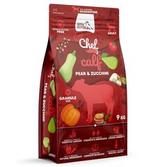 Micha Chef Calf-kuivaruoka koirille vasikanlihalla, päärynöillä ja kesäkurpitsalla, 9 kg hinta ja tiedot | Koiran kuivaruoka | hobbyhall.fi