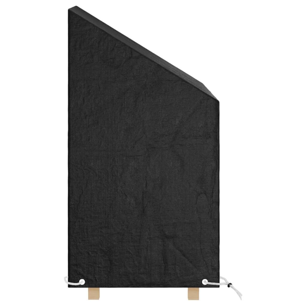 Puutarhatuolisuojat 8 purjerengasta 65x65x80/120 cm polyeteeni hinta ja tiedot | Istuintyynyt, pehmusteet ja päälliset | hobbyhall.fi