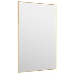 Ovipeili kulta 50x80 cm lasi ja alumiini hinta ja tiedot | Peilit | hobbyhall.fi