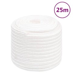 Veneköysi täysvalkoinen 16 mm 25 m polypropeeni hinta ja tiedot | Lisävarusteet veneisiin ja kajakkeihin | hobbyhall.fi