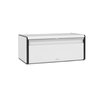 Brabantia Fall Front Leipälaatikko, White/black hinta ja tiedot | Keittiövälineet | hobbyhall.fi