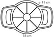 Tescoma omenaviipale Presto hinta ja tiedot | Keittiövälineet | hobbyhall.fi