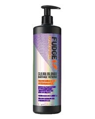 FUDGE Clean Blonde Damage Rewind Violet Balsam 1000ml hinta ja tiedot | Hoitoaineet | hobbyhall.fi