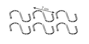 Teskoma koukut Monti, 6 kpl. hinta ja tiedot | Keittiövälineet | hobbyhall.fi