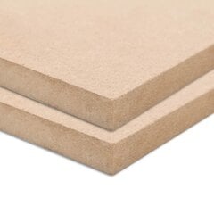 MDF-levyt 2 kpl suorakaide 120x60 cm 12 mm hinta ja tiedot | Muut huonekalutarvikkeet | hobbyhall.fi