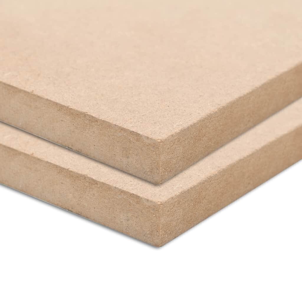 MDF-levyt 2 kpl suorakaide 120x60 cm 12 mm hinta ja tiedot | Muut huonekalutarvikkeet | hobbyhall.fi