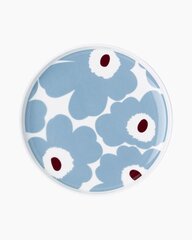 Marimekko Oiva / Unikko lautanen 20 cm, harma hinta ja tiedot | Astiat | hobbyhall.fi