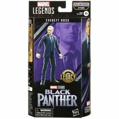 Figuuri Hasbro Black Panther Everett Ross hinta ja tiedot | Poikien lelut | hobbyhall.fi