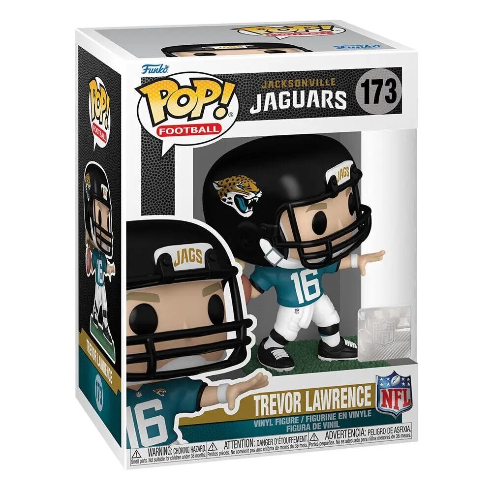 NFL-POP! Urheilu-vinyylihahmo Jaguars - Trevor Lawrence 9 cm hinta ja tiedot | Poikien lelut | hobbyhall.fi