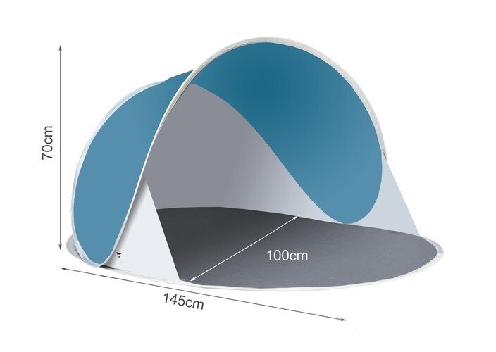 Rantateltta 145x100x70cm hinta ja tiedot | Teltat | hobbyhall.fi