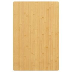 Pöytälevy 60x100x2,5 cm bambu hinta ja tiedot | Pöytälevyt | hobbyhall.fi