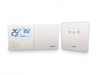 Langaton ohjelmoitava termostaatti (lämpötilansäädin) Wellmo WTH25.16RF NEW hinta ja tiedot | Takka- ja uunitarvikkeet | hobbyhall.fi