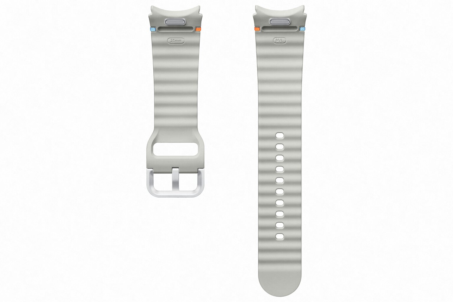 Samsung Sport Band (M/L) Silver hinta ja tiedot | Älykellojen ja aktiivisuusrannekkeiden lisätarvikkeet | hobbyhall.fi