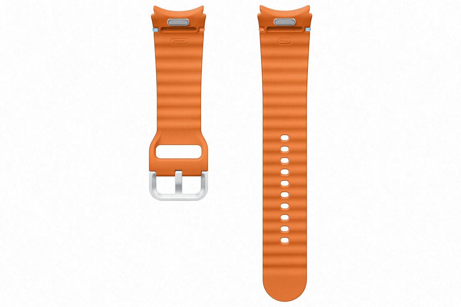 Samsung Sport Band (M/L) Orange hinta ja tiedot | Älykellojen ja aktiivisuusrannekkeiden lisätarvikkeet | hobbyhall.fi