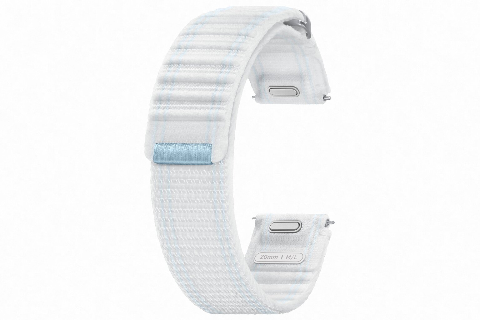 Samsung Fabric Band (M/L) Blue White hinta ja tiedot | Älykellojen ja aktiivisuusrannekkeiden lisätarvikkeet | hobbyhall.fi