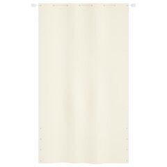 Parvekkeen suoja kerma 140x240 cm Oxford kangas hinta ja tiedot | Aurinkovarjot ja markiisit | hobbyhall.fi