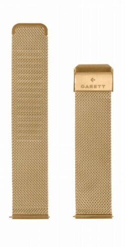 Garett 22mm Gold hinta ja tiedot | Älykellojen ja aktiivisuusrannekkeiden lisätarvikkeet | hobbyhall.fi