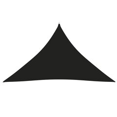Aurinkopurje Oxford-kangas kolmio 4x4x5,8 m musta hinta ja tiedot | Aurinkovarjot ja markiisit | hobbyhall.fi