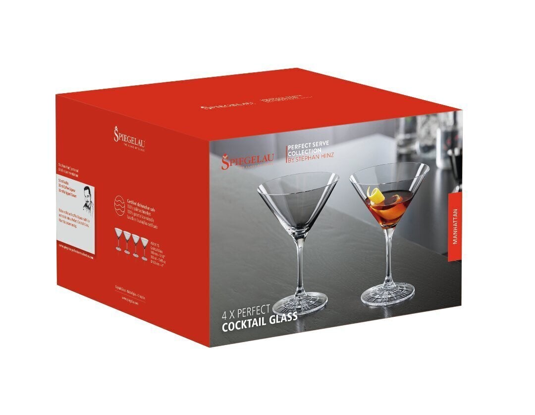 Spiegelau Perfect Serve Cocktail lasi 4 kpl hinta ja tiedot | Lasit, mukit ja kannut | hobbyhall.fi