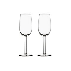 Iittala Raami kuohuviinilasi 24 cl 2 kpl hinta ja tiedot | Lasit, mukit ja kannut | hobbyhall.fi