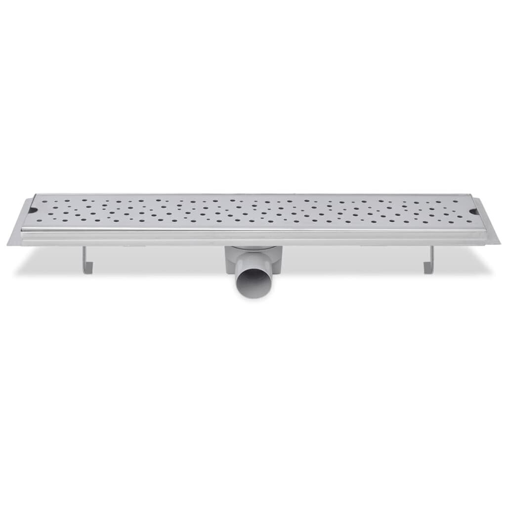 Lineaarinen suihkukaivo 2kpl kupla 630x140 mm ruostumaton teräs hinta ja tiedot | Lattiakaivot | hobbyhall.fi