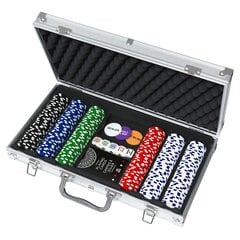 Pokerisetti laukussa Spinmaster Game Poker, 6065367 hinta ja tiedot | Korttipelit, pokeri | hobbyhall.fi