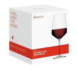 Spiegelau Style Red Wine punaviinilasi 4kpl hinta ja tiedot | Lasit, mukit ja kannut | hobbyhall.fi