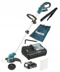 Langaton trimmeri, 10.8V, 1x2.0Ah Li-ion CLX Makita UR100DWAEX hinta ja tiedot | Makita Puutarhakoneet | hobbyhall.fi