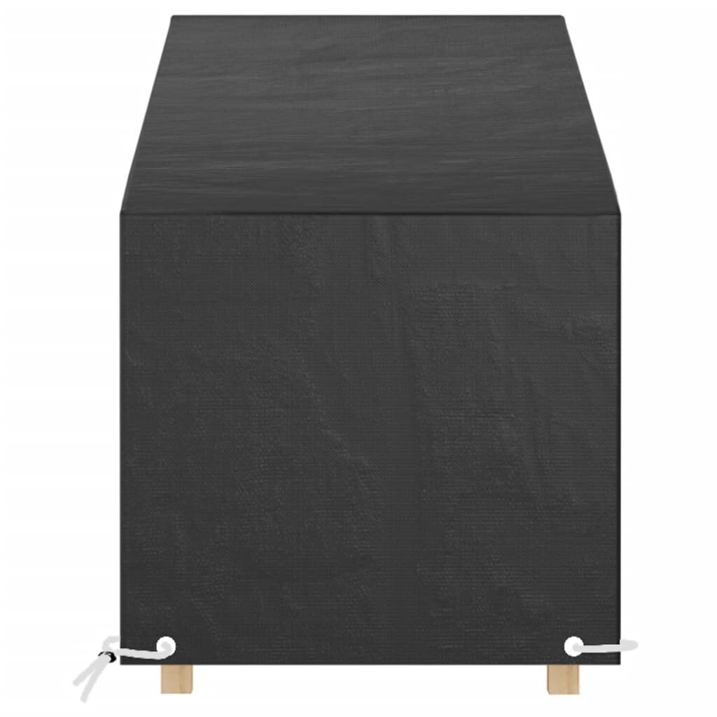 Aurinkotuolin suojus 2 kpl 12 purjerengasta 200x65x35/60 cm PE hinta ja tiedot | Istuintyynyt, pehmusteet ja päälliset | hobbyhall.fi