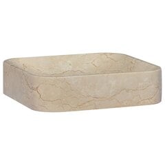Pesuallas kerma 40x40x10 cm marmori hinta ja tiedot | Pesualtaat | hobbyhall.fi