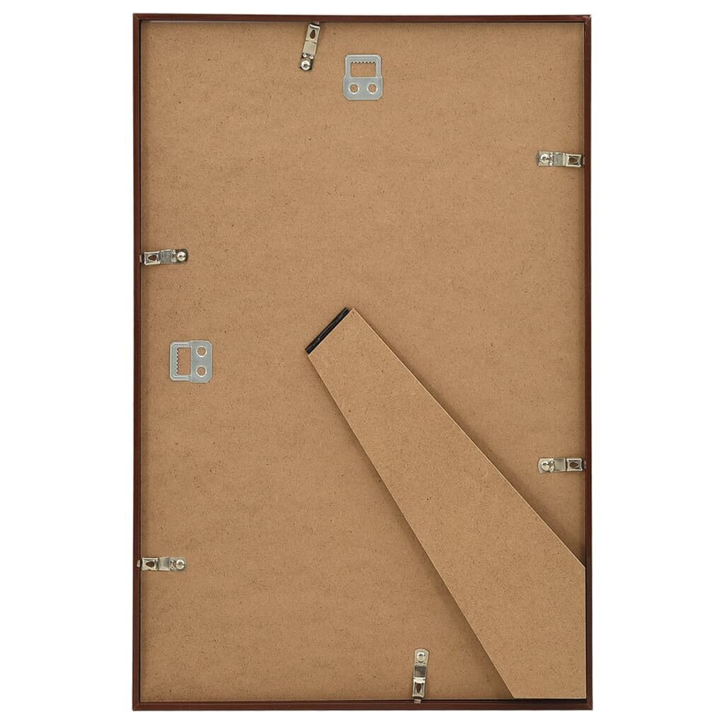 Valokuvakehyskollaasi 5 kpl seinä/pöytä pronssi 50x70 cm MDF hinta ja tiedot | Valokuva-albumit -ja kehykset | hobbyhall.fi