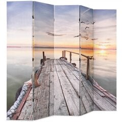 Taitettava tilanjakaja 200x170 cm järvi hinta ja tiedot | Sermit ja tilanjakajat | hobbyhall.fi