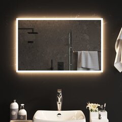 Kylpyhuoneen LED-peili 80x50 cm hinta ja tiedot | Peilit | hobbyhall.fi