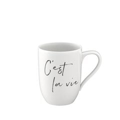 Like by Villeroy & Boch Muki Statement 0,34l C est la vie hinta ja tiedot | Lasit, mukit ja kannut | hobbyhall.fi