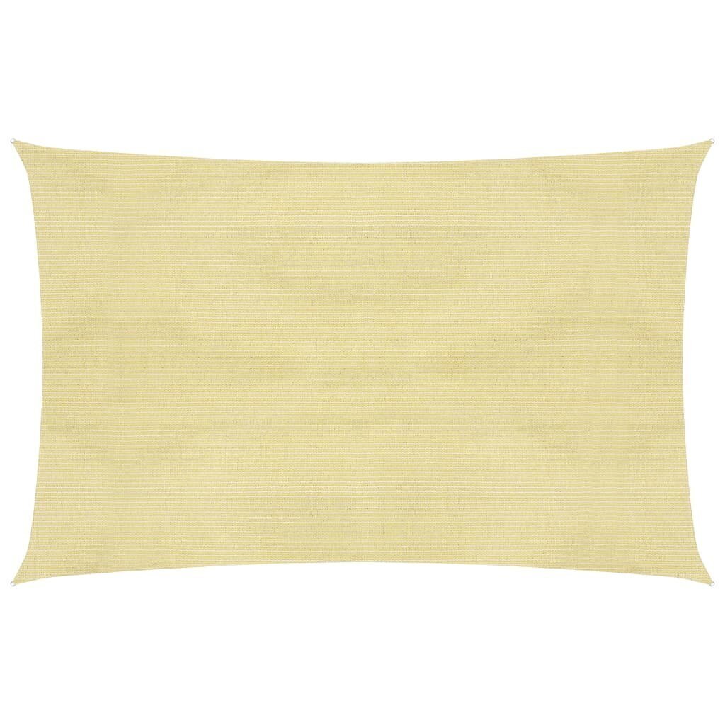 Aurinkopurje 160 g/m² beige 2x3 m HDPE hinta ja tiedot | Aurinkovarjot ja markiisit | hobbyhall.fi