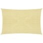 Aurinkopurje 160 g/m² beige 2x3 m HDPE hinta ja tiedot | Aurinkovarjot ja markiisit | hobbyhall.fi