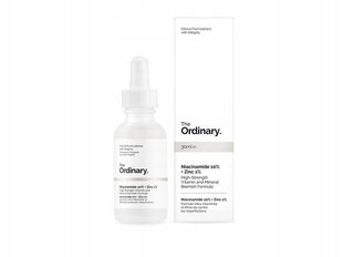 The Ordinary Niacinamide 10 % + Sinkki 1 % Seerumi, 30 ml hinta ja tiedot | Kasvoöljyt ja seerumit | hobbyhall.fi