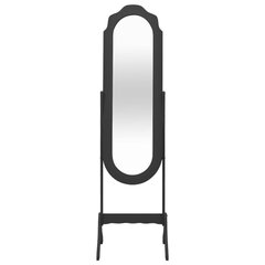 Vapaasti seisova peili musta 46x48x164 cm hinta ja tiedot | Peilit | hobbyhall.fi