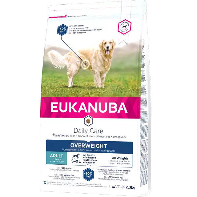 Eukanuba Daily Care Owerveight kana, 12kg hinta ja tiedot | Koiran kuivaruoka | hobbyhall.fi