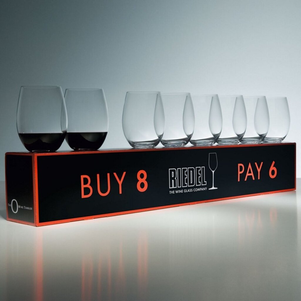 Riedel O-Cabernet -punaviinilasit, 8 kpl hinta ja tiedot | Lasit, mukit ja kannut | hobbyhall.fi