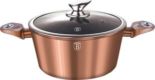 Berlinger Haus Pannu kannella Rosegold 24 cm hinta ja tiedot | Kattilat ja painekattilat | hobbyhall.fi