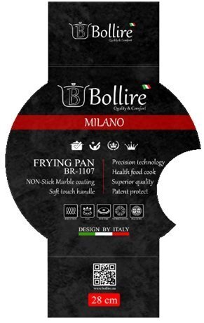 Bollire Milano -pannu, 28 cm hinta ja tiedot | Paistinpannut | hobbyhall.fi