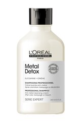 Puhdistava hiusshampoo L'oreal Professionnel Metal Detox, 300 ml hinta ja tiedot | Shampoot | hobbyhall.fi