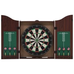 Ammattilaistasoinen sisalinen tikkataulu kaapilla ja 6 tikkaa hinta ja tiedot | Darts | hobbyhall.fi