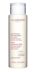 Clarins Velvet puhdistusmaito 200 ml hinta ja tiedot | Kasvojen puhdistusaineet | hobbyhall.fi