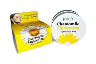 Silmätyynyt kamomillalla Petitfee Chamomile Lightening Eye Masks, 60 kpl. hinta ja tiedot | Silmänympärysvoiteet ja seerumit | hobbyhall.fi