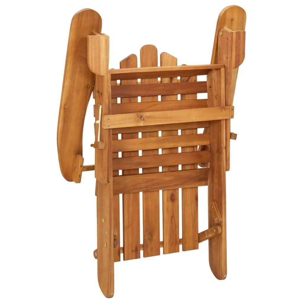 Garden adirondack -tuoli jalustalla , ruskea hinta ja tiedot | Puutarhatuolit | hobbyhall.fi