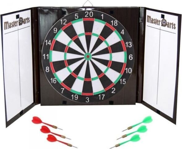 Puinen kaksipuoleinen tikkataulu 42 cm hinta ja tiedot | Darts | hobbyhall.fi