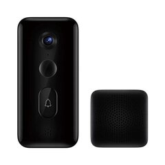 Xiaomi Smart Doorbell 3 Wi-Fi-ovikello, jossa on valvontakamera hinta ja tiedot | Ovikellot | hobbyhall.fi